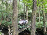 081 Crossing the bridge out of Low Wood