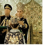 IR-12 Shah of Iran crowning his son