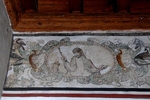 La Asunción, cloister frieze mural