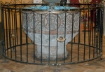 San Bartolomé, baptismal font
