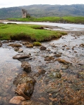 Castle at Lock Assynt
