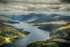 Looking up Glen Etive from 4000 ft.