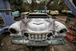 Abandoned Six Flags (New Orleans, LA) | Joker's Jukebox Car Grill