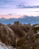 Dunnotar Castle along the Ravine at Dawn, 1
