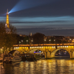Pont Neuf and Eiffel Tower, Paris