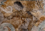 Nave mural, N wall battle scene