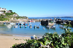 Newquay Harbour on a peaceful morning