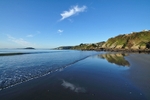 Blue Reflections at Millendreath Looe
