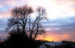 10th January Okeford Hill Sunset
