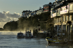 Misty start to the day at Looe