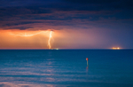 z3640 Lightning at Dawn, Sandown Bay