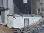 Restless Structures 5, Acrylic on Canvas, 40cm x 30cm