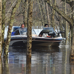 Darlings Island  - Spring Flood 2018 New Brunswick Canada