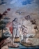 Santa María, baptistry painting, Baptism of Christ