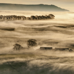 Oxlow house, Derbyshire, England.