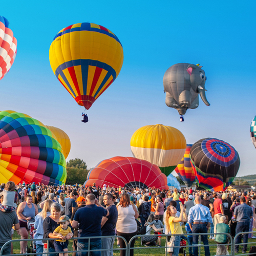 From the Saturday Evening Launch at the Atlantic Balloon Fiesta = September 10th, 2022.
