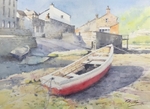 'Morning Sun, Staithes'