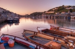LO22  Sunset on the River Looe South East Cornwal