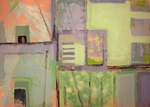 10 Exposed Series 10, Acrylic on Paper, 35cm x 25cm