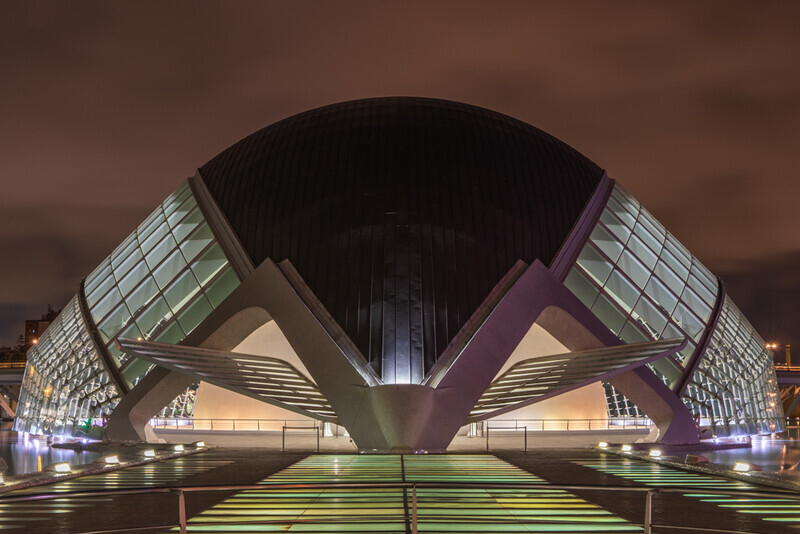 L'Hemisferic, City of Arts and Sciences, Valencia - Version 1