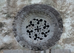 Façade, rose window