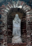 La Purísima Concepción, façade niche sculpture, Virgin Immaculate