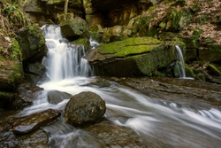 Lumsdale Waterfall