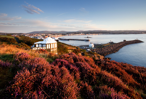 The Great Union Camera Obscura on Douglas Head. Opened in the 1890's and renovated a century later. The obscura is op…