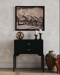 Vintage Teton Loading Corral-20x24 Canvas