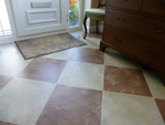 'Latte' and 'Espresso' from the Da vinci range in chequerboard effect