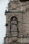 San Pedro, façade, second story left, St. Peter
