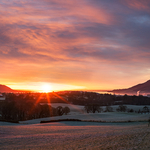 Frosty Morning Sunrise