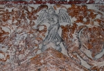 Cloister portal mural, detail