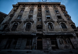 Abandoned Constanța Hotel, side view