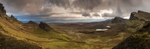 The Quirang, Isle of Skye on a unsettled day (Panorama)
