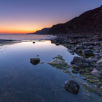 Hobarrow Bay Sunset, Kimmeridge, Dorset