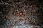 Abandoned Bundi Palace, India | Gorgeous Ceiling Painting