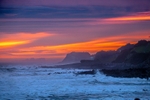 z4316 Dusk over Steephill Cove and beyond