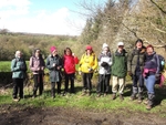 036 Group pose on Lady Hill
