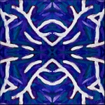 White on a purple night