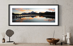 Colter Bay Sunset Panorama