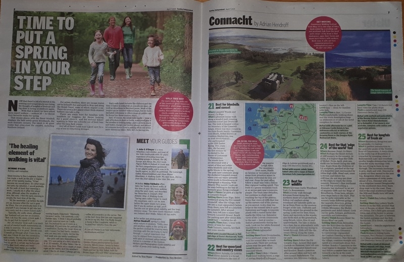 25 Best Spring Walks in Ireland - Sunday Independent, March 2020