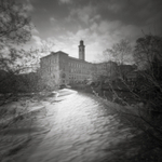 Salts Mill, Pinhole Capture (square format)