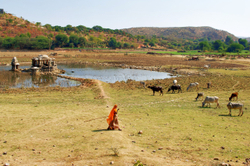 Ruins near Nagda Temple, Udaipur area