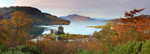 Panoramic View of Loch Alsh and Eileen Donan Castle