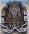 Santa Bárbara Tlacatecpan, México, façade entablature relief