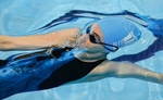 Bubbles over backstroke