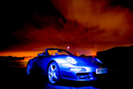 Porsche by Moonlight