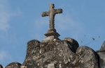 San Juan Bautista, roof cross