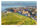 The Old Course Aerial Image, The Home Holes - 17th, 1st & 18th & Town